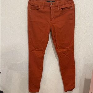 Joe's Jeans Burnt Orange Skinny Jeans